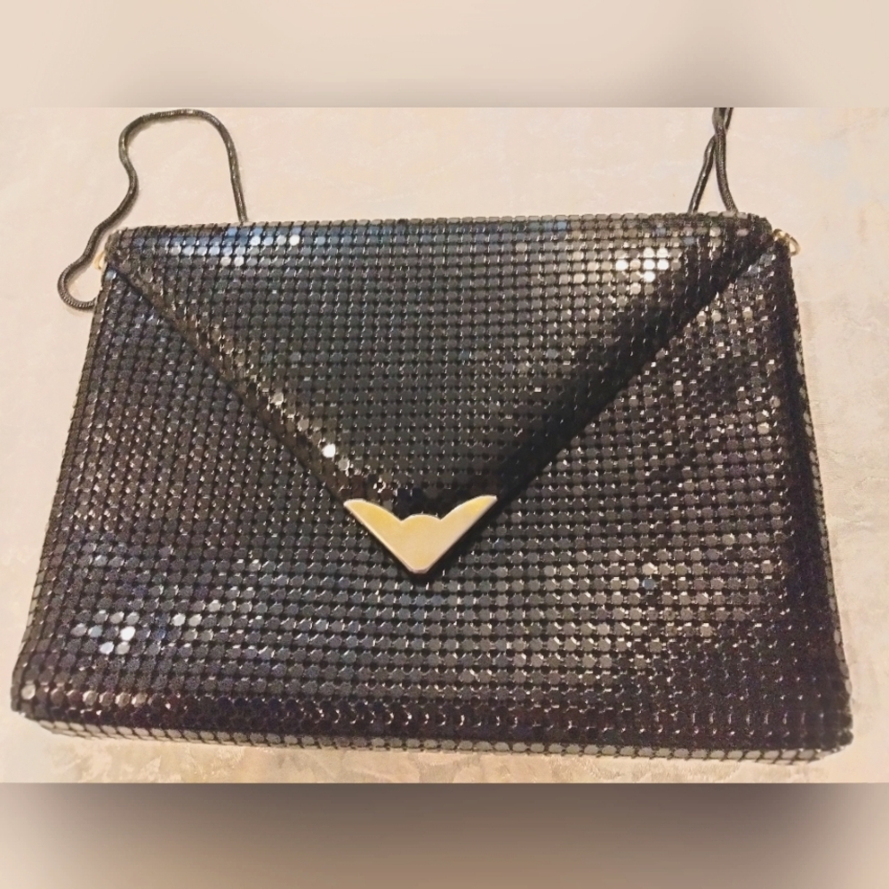 Black shoulder bag / clutch